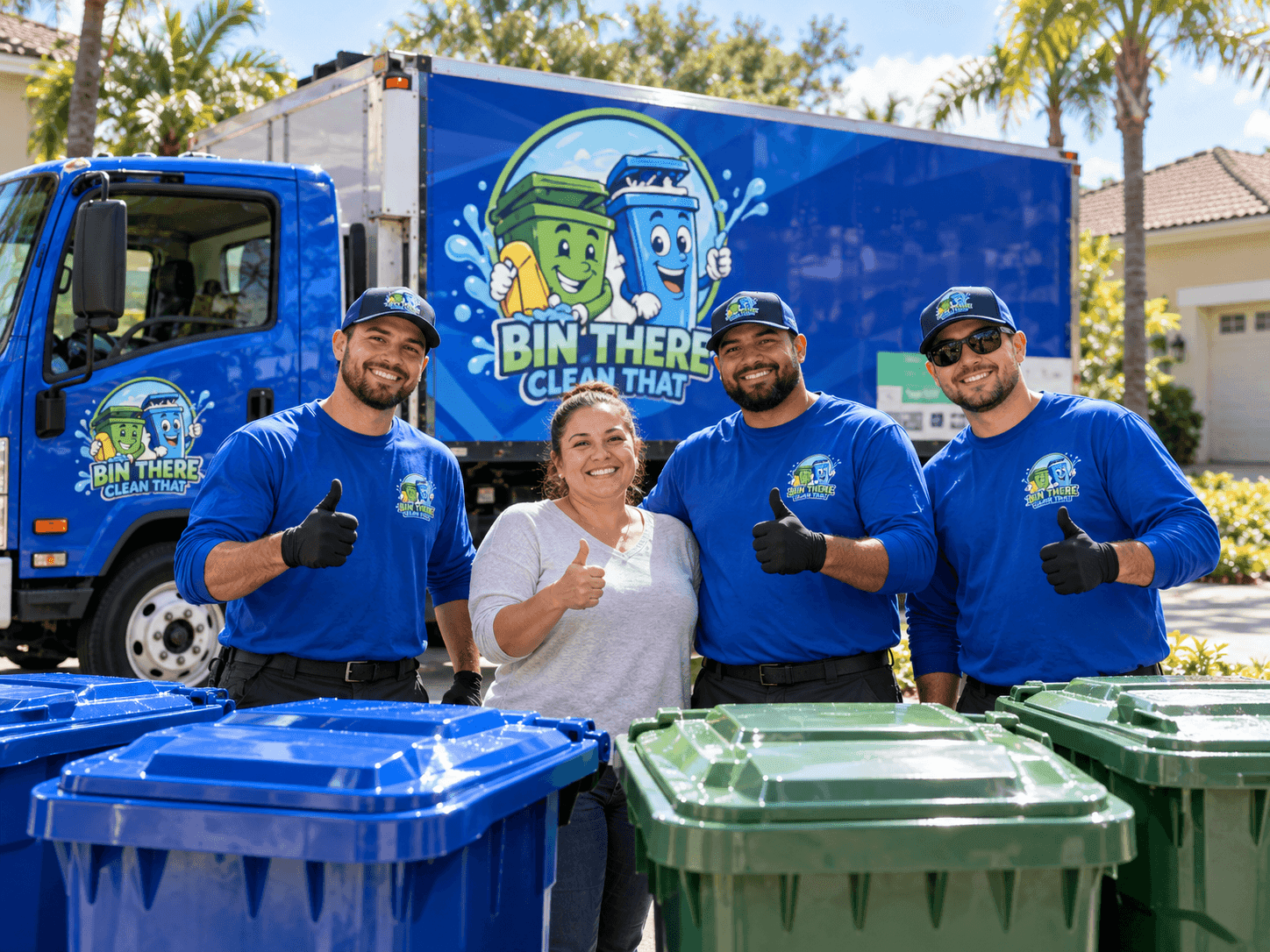 Bin There Clean That trash bin cleaning