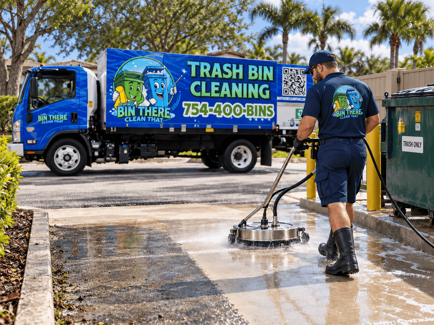 Bin There Clean That trash bin cleaning