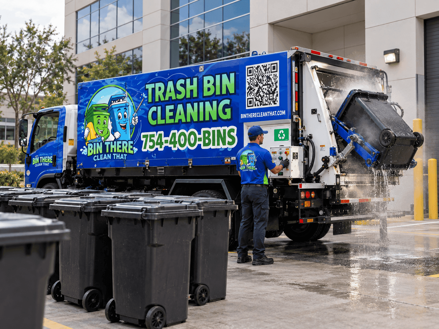 Bin There Clean That trash bin cleaning