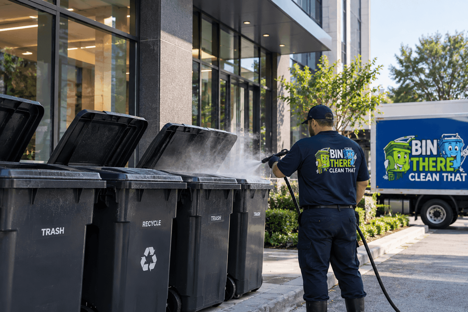 Bin There Clean That trash bin cleaning